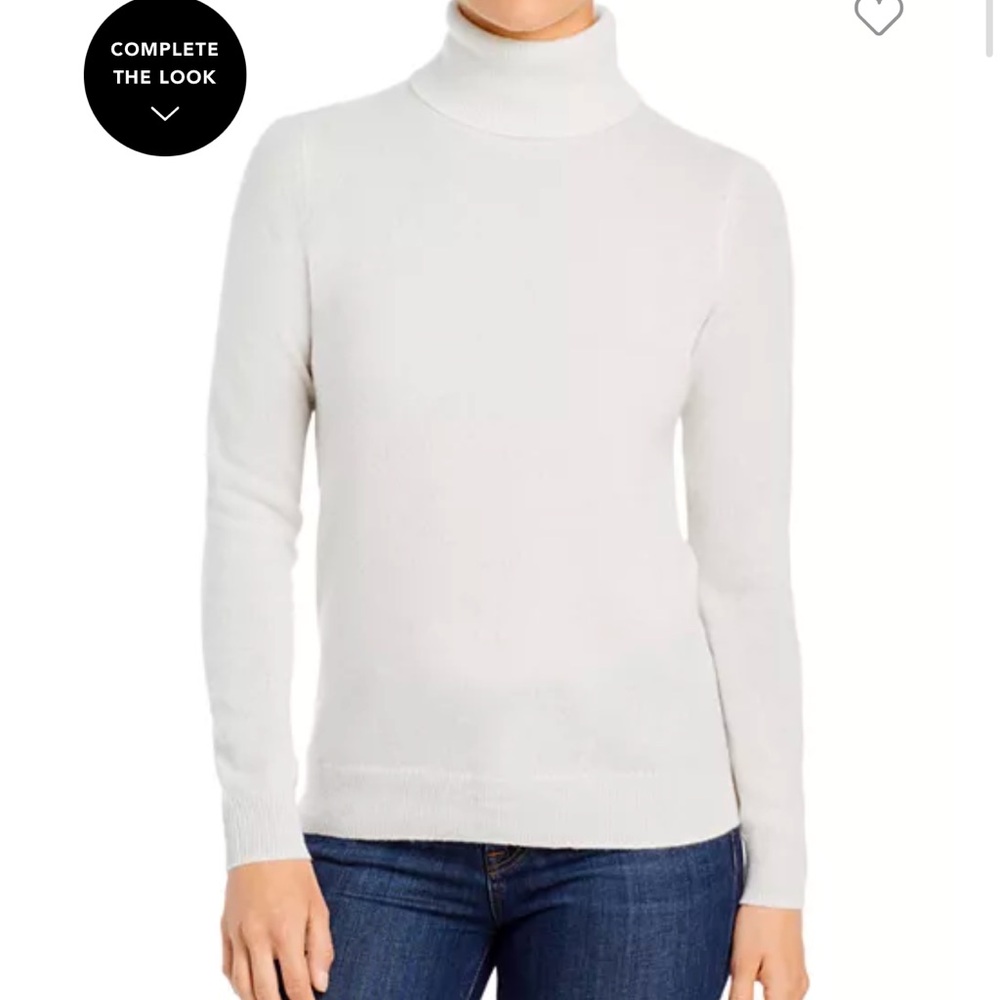 C By Bloomingdale’s Cashmere Turtleneck